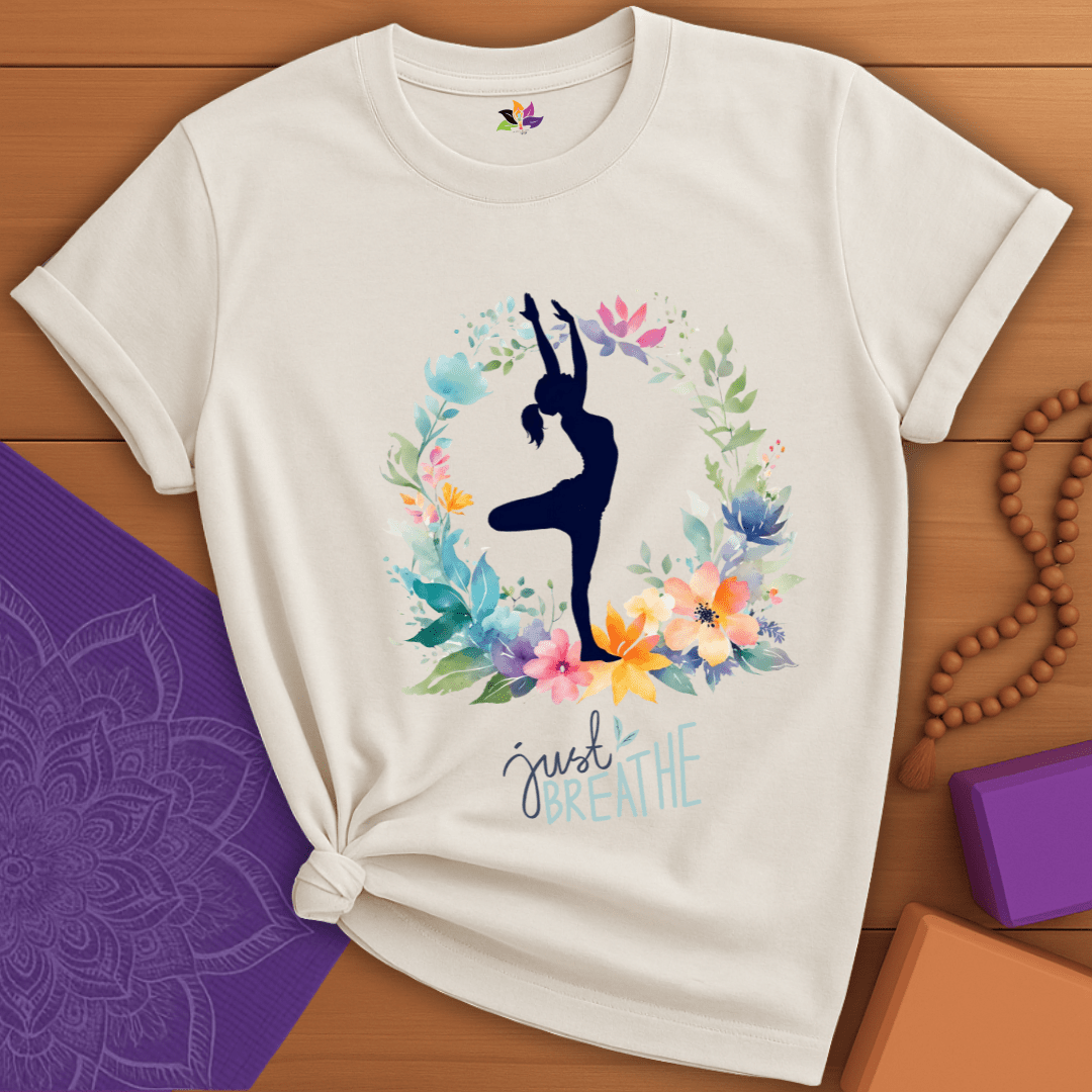 Floral Yoga T-shirt