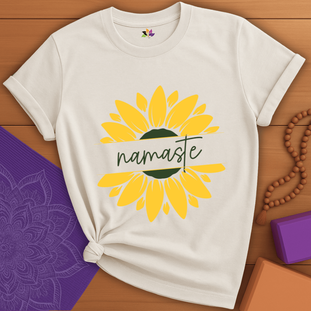 Sunflower Namaste Glow T-shirt