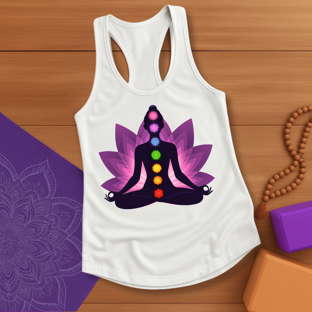 Chakra Lotus Meditate Tank Top
