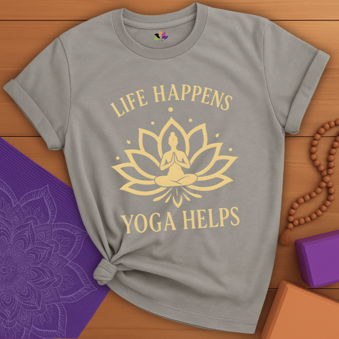 Life and Yoga T-shirt