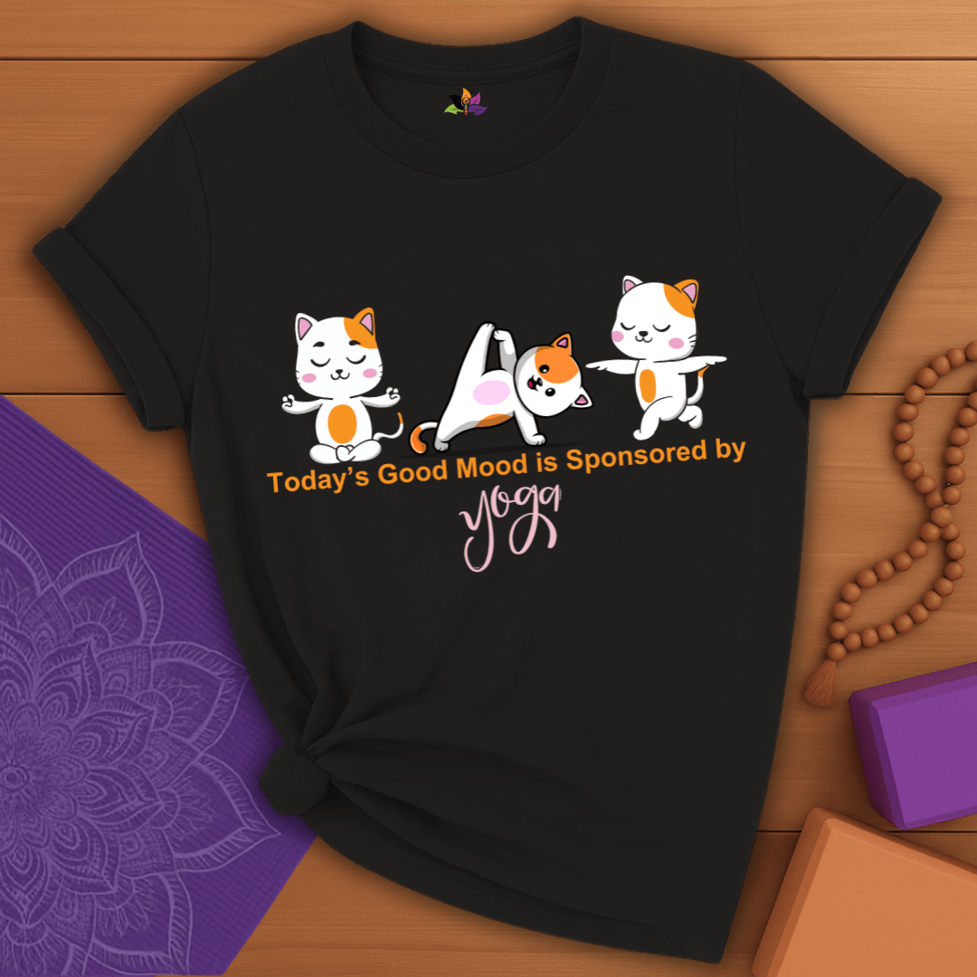 Yoga Kitty Mood T-shirt