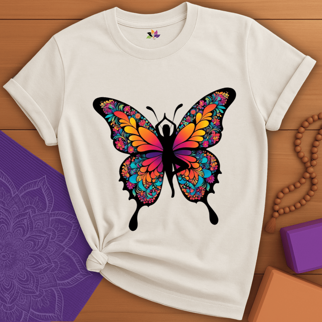 Mandala Monarch T-shirt