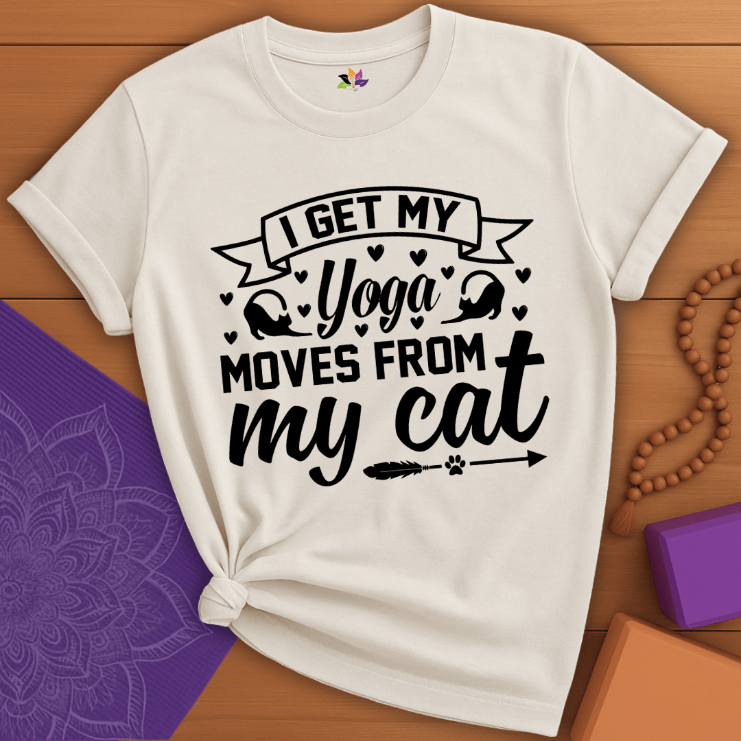 Fur-tastic Yoga Moves T-shirt