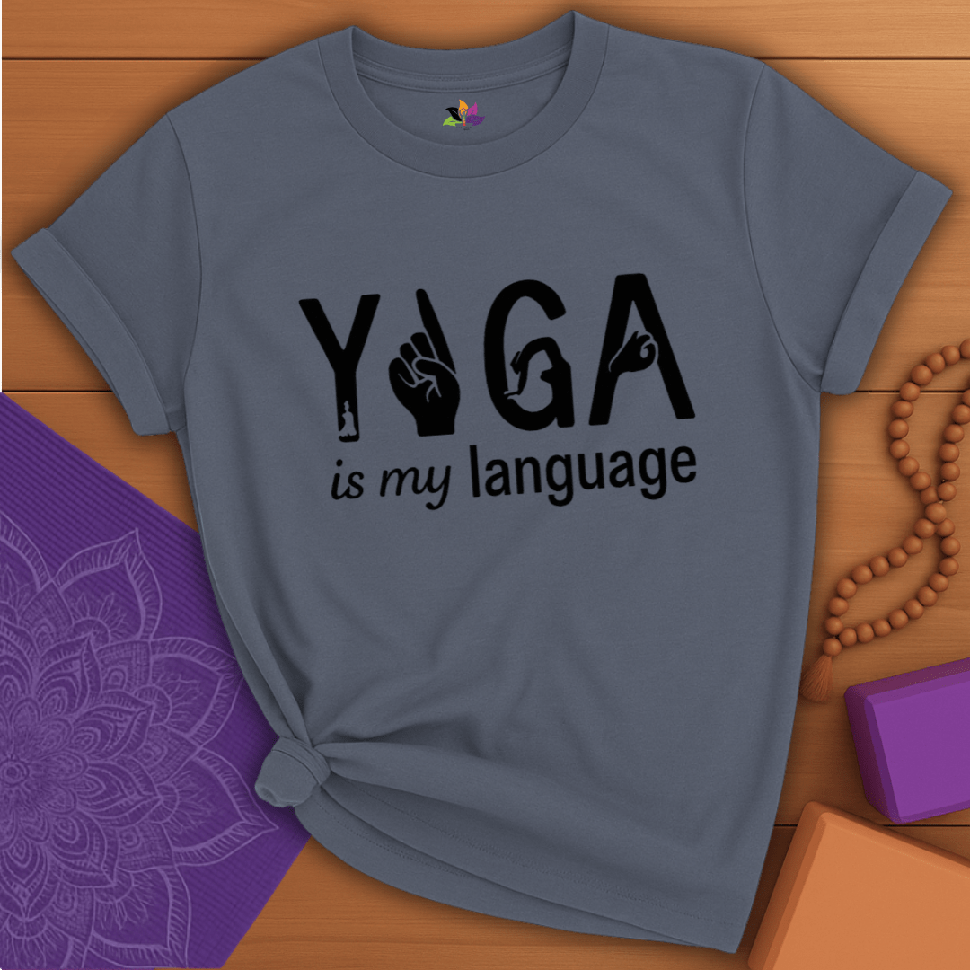 Yoga Language T-shirt