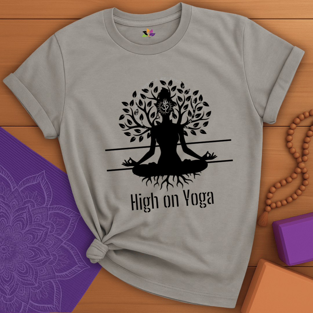 High on Yoga T-shirt