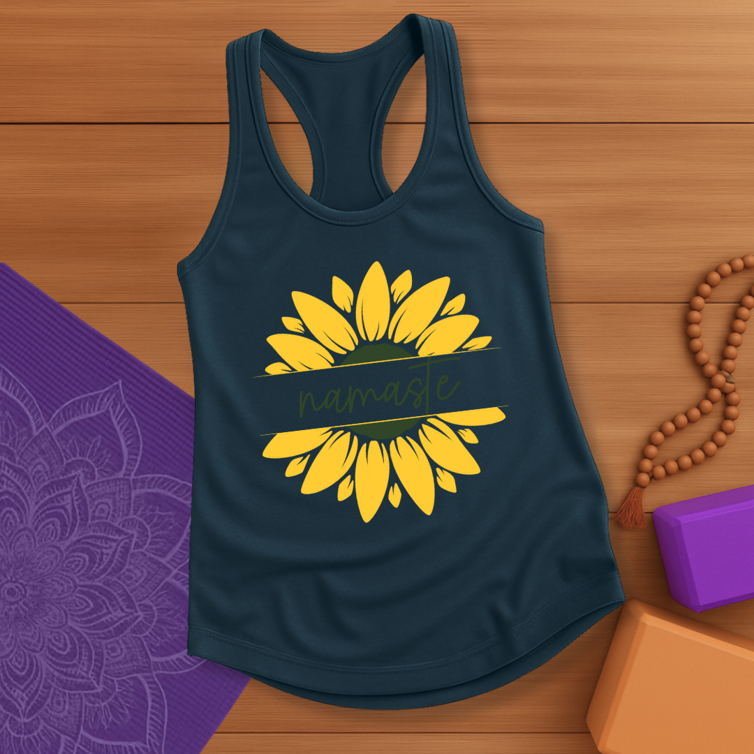 Sunflower Namaste Tank Top