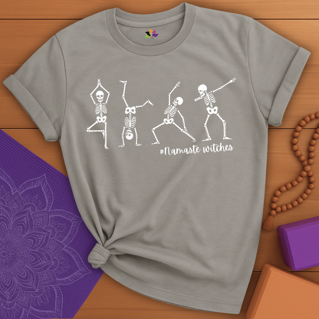 Skeleton Yoga Squad T-shirt