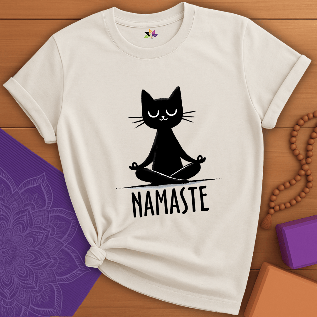 Namaste Cat T-shirt