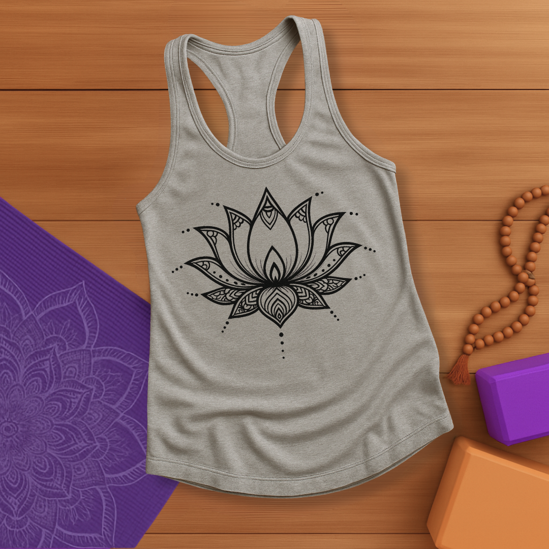 Sacred Lotus Flow Tank Top