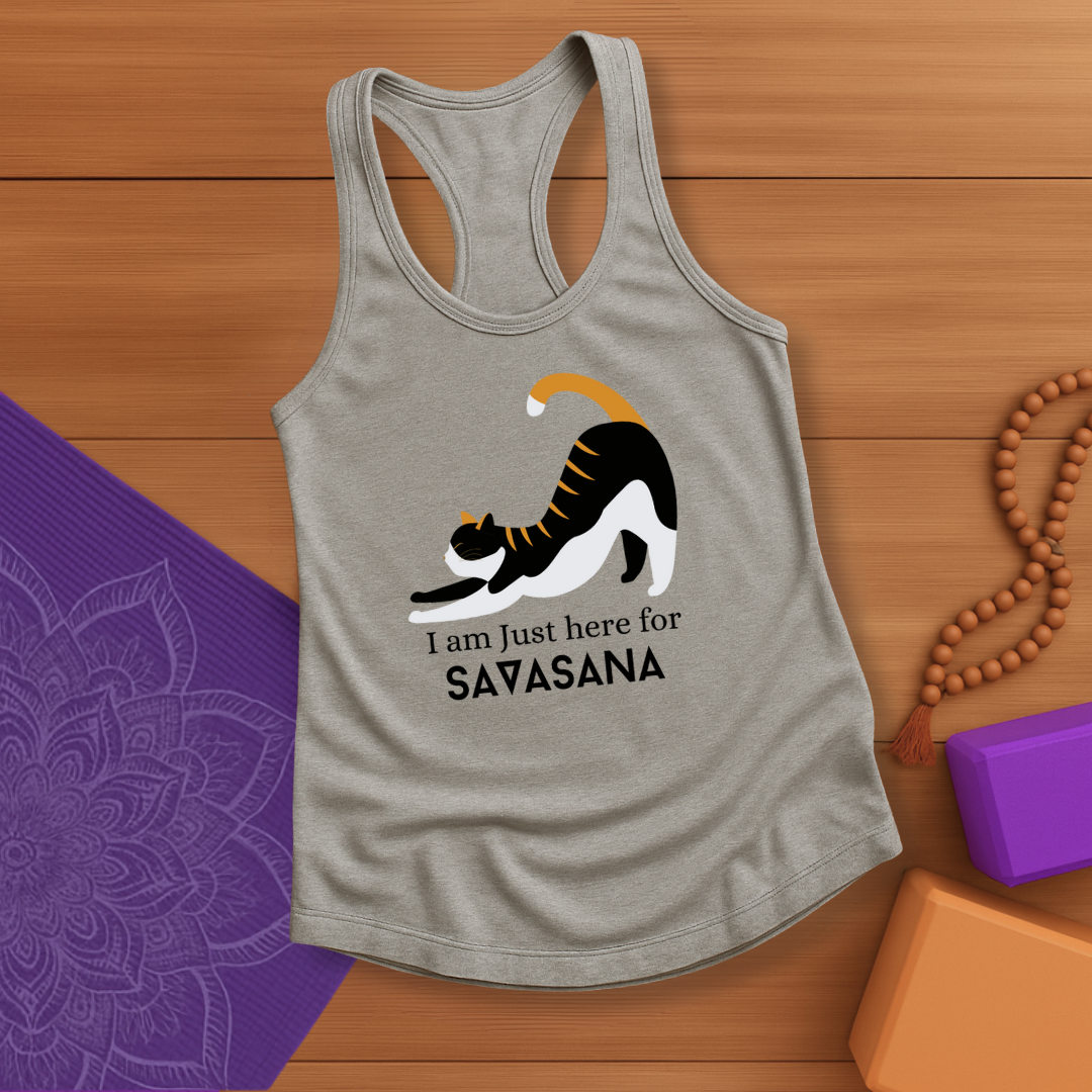 Purrfect Savasana Cat Tank Top