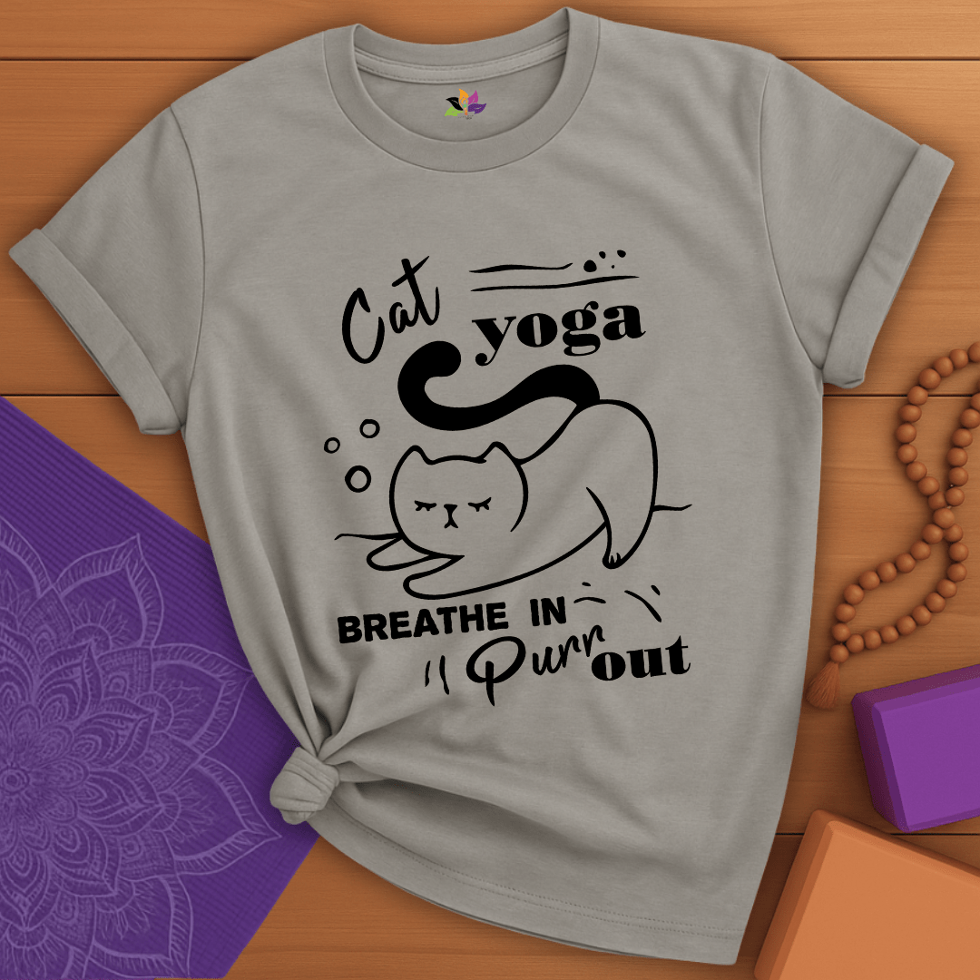 Purrposeful Yoga T-shirt