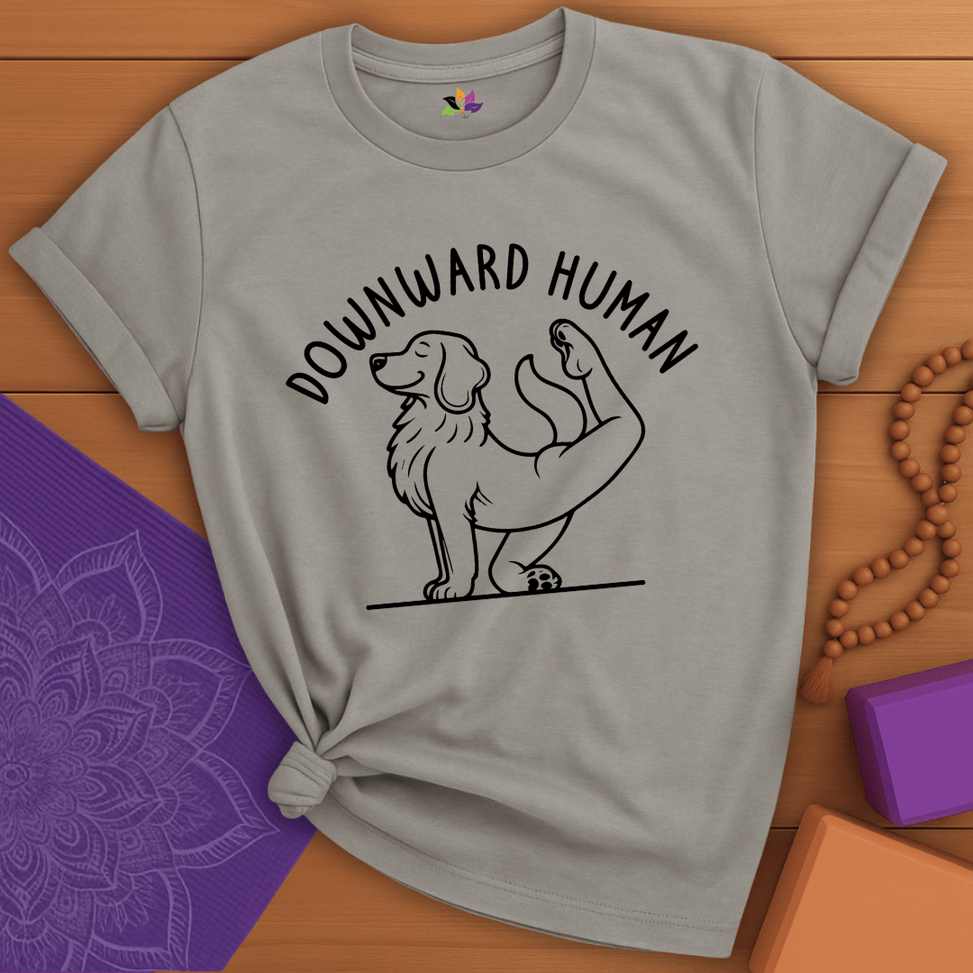 Downward Human T-shirt