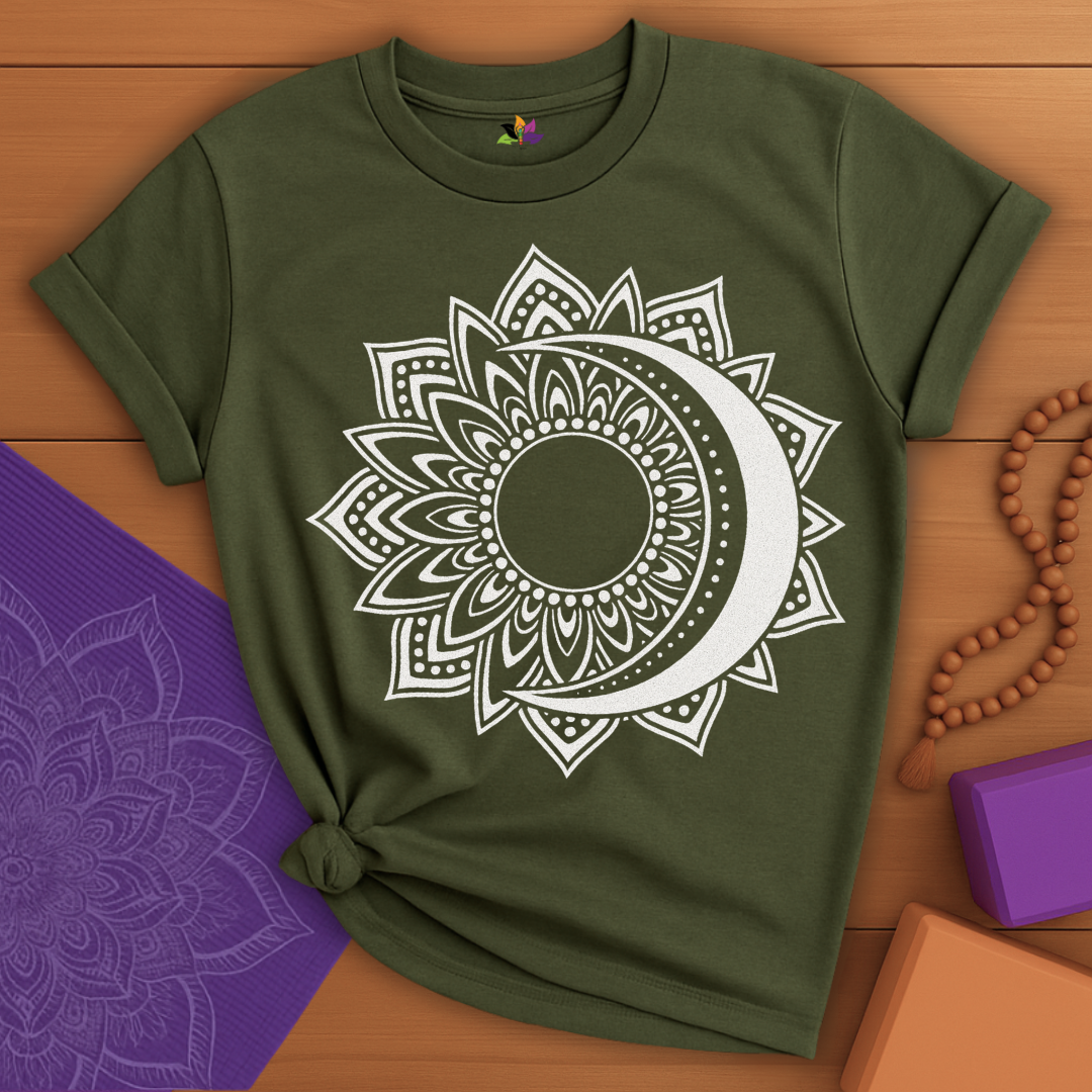 Mandala Moon Glow T-shirt