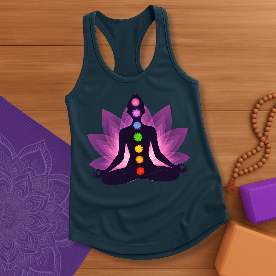 Chakra Lotus Meditate Tank Top