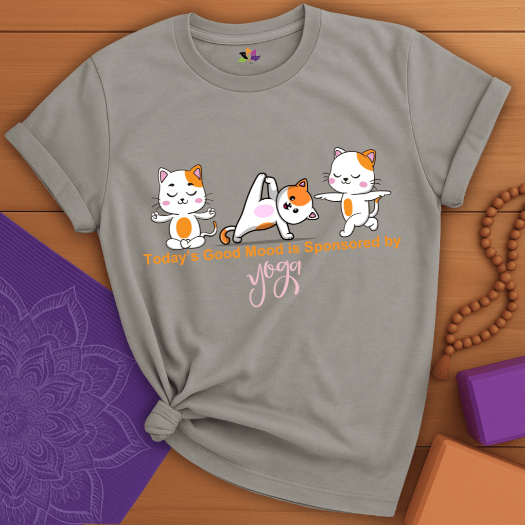 Yoga Kitty Mood T-shirt