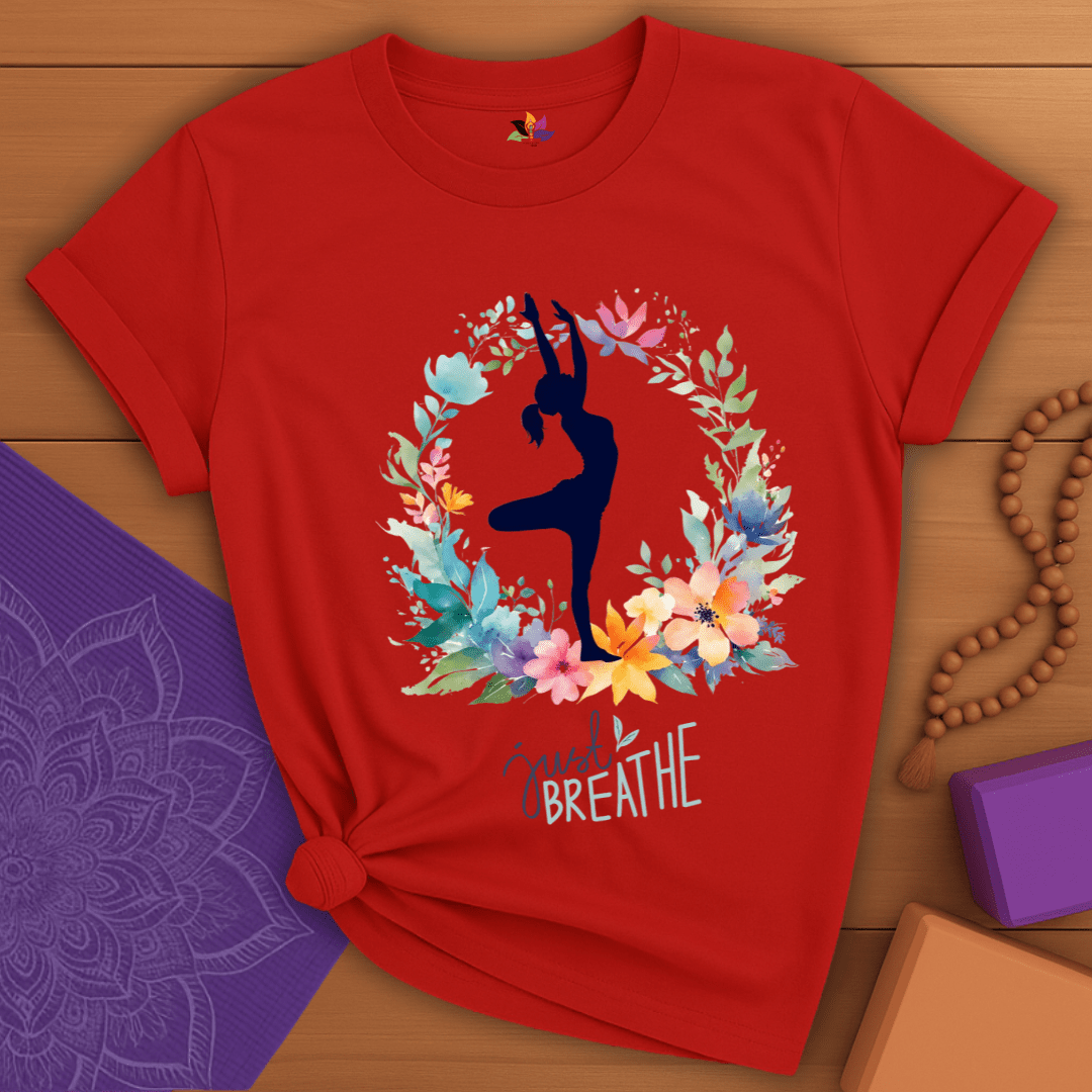 Floral Yoga T-shirt