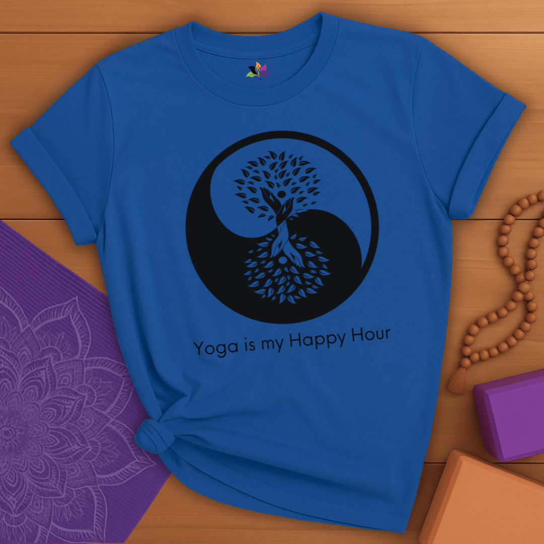 Yin Yang Joy Tree T-shirt