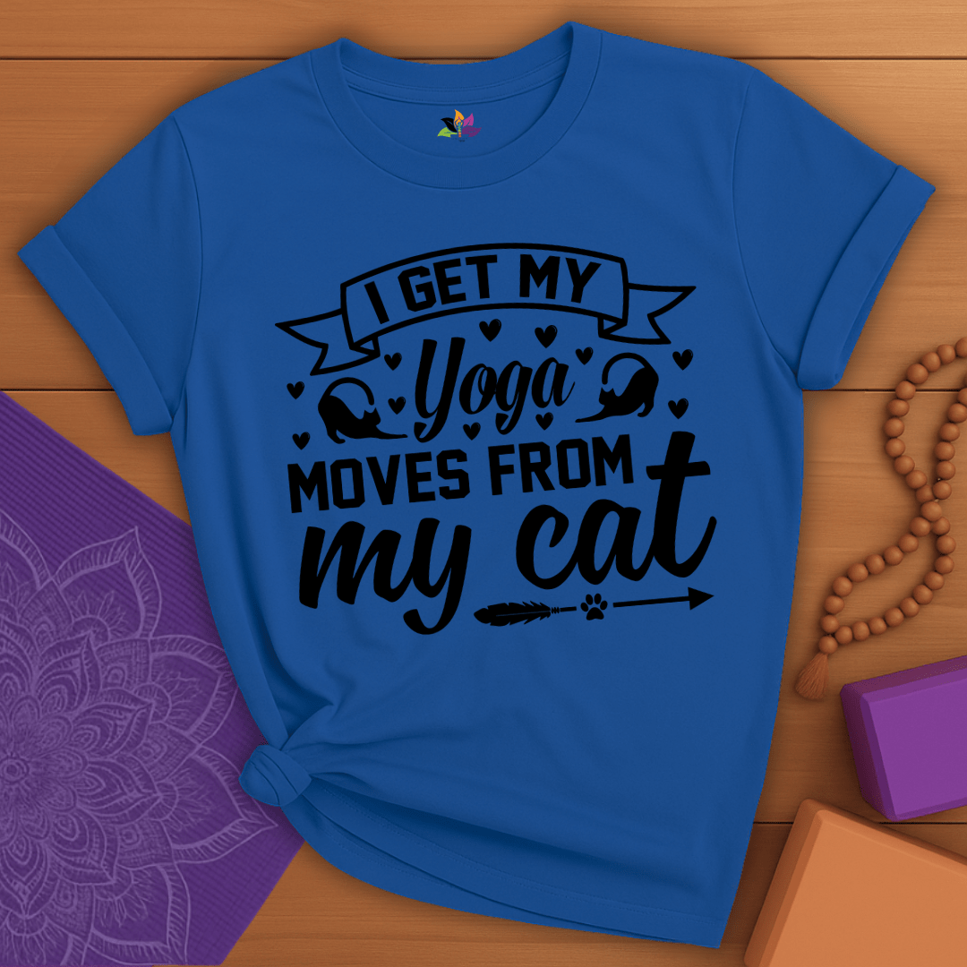 Fur-tastic Yoga Moves T-shirt