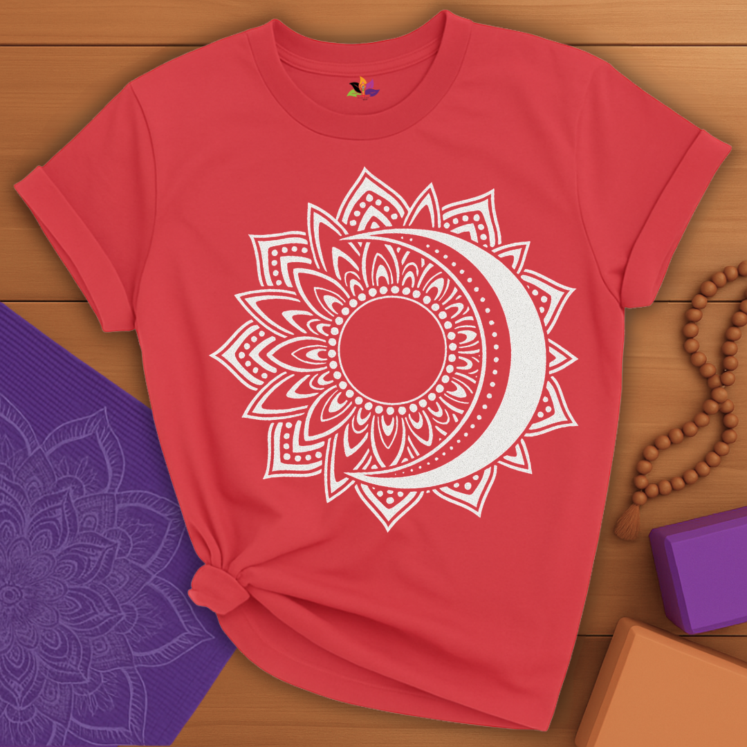 Mandala Moon Glow T-shirt