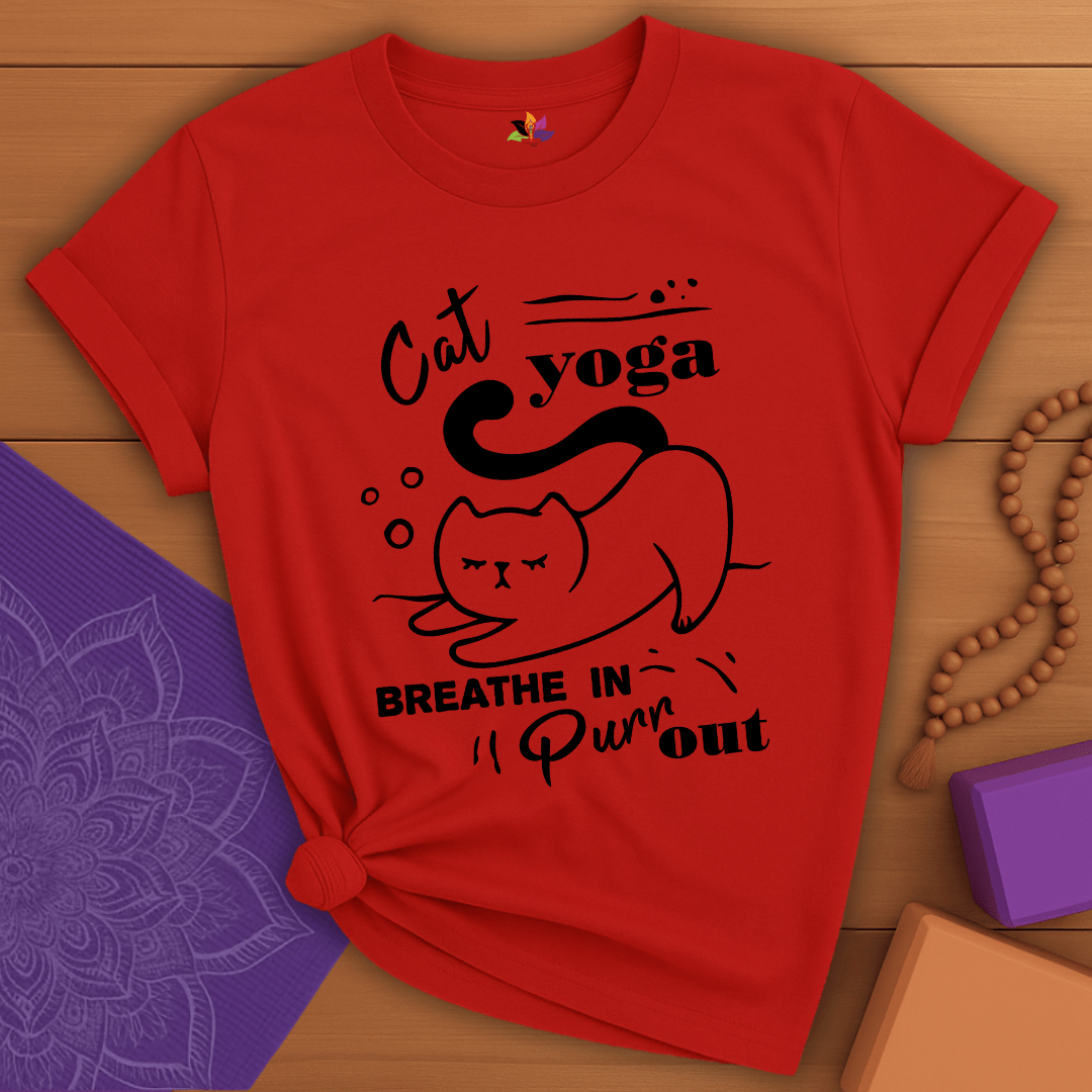 Purrposeful Yoga T-shirt