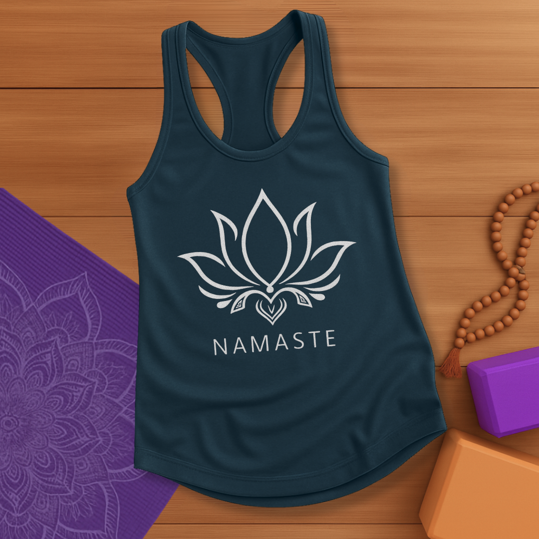 The Namaste Lotus Tank Top