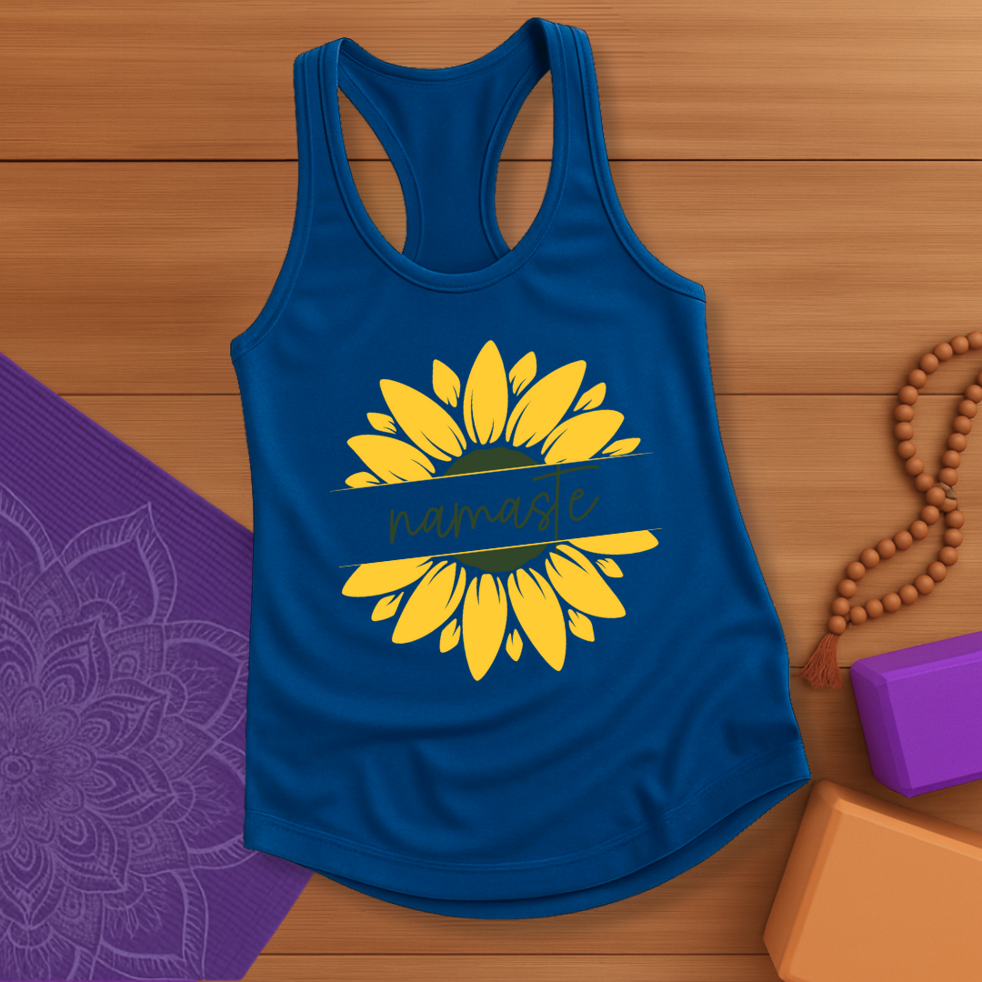 Sunflower Namaste Tank Top