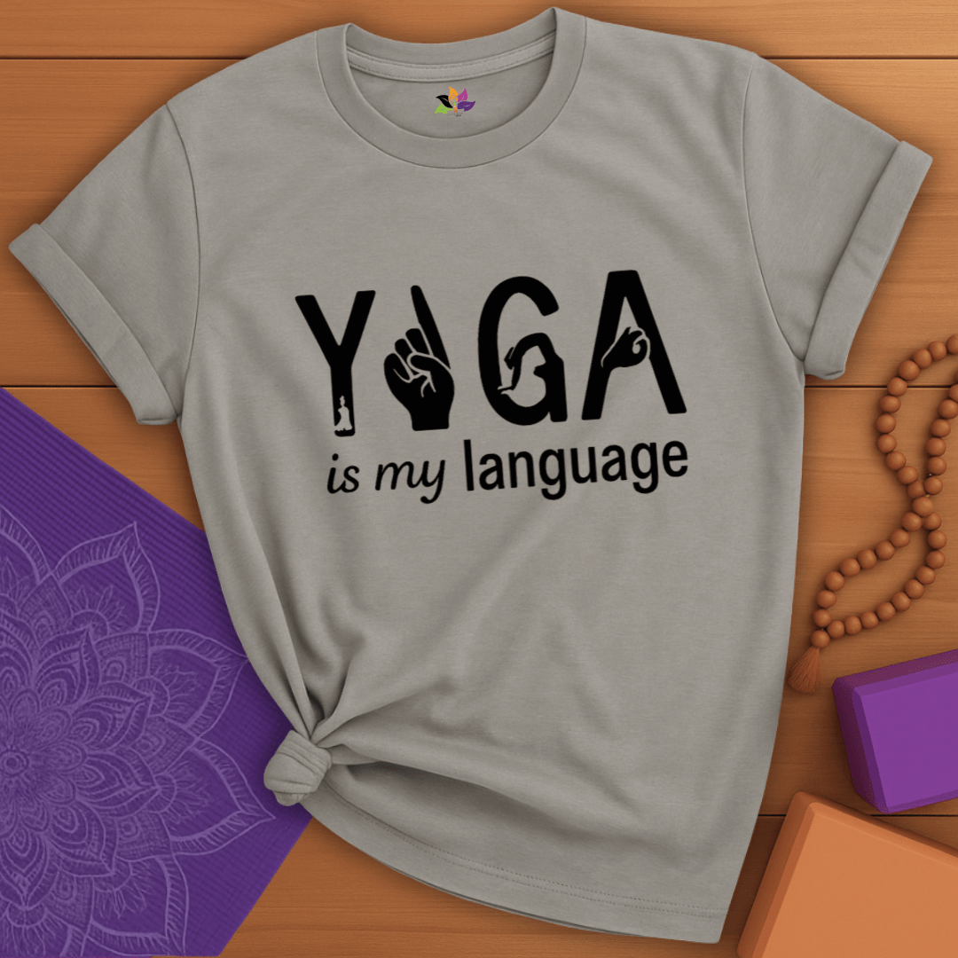 Yoga Language T-shirt