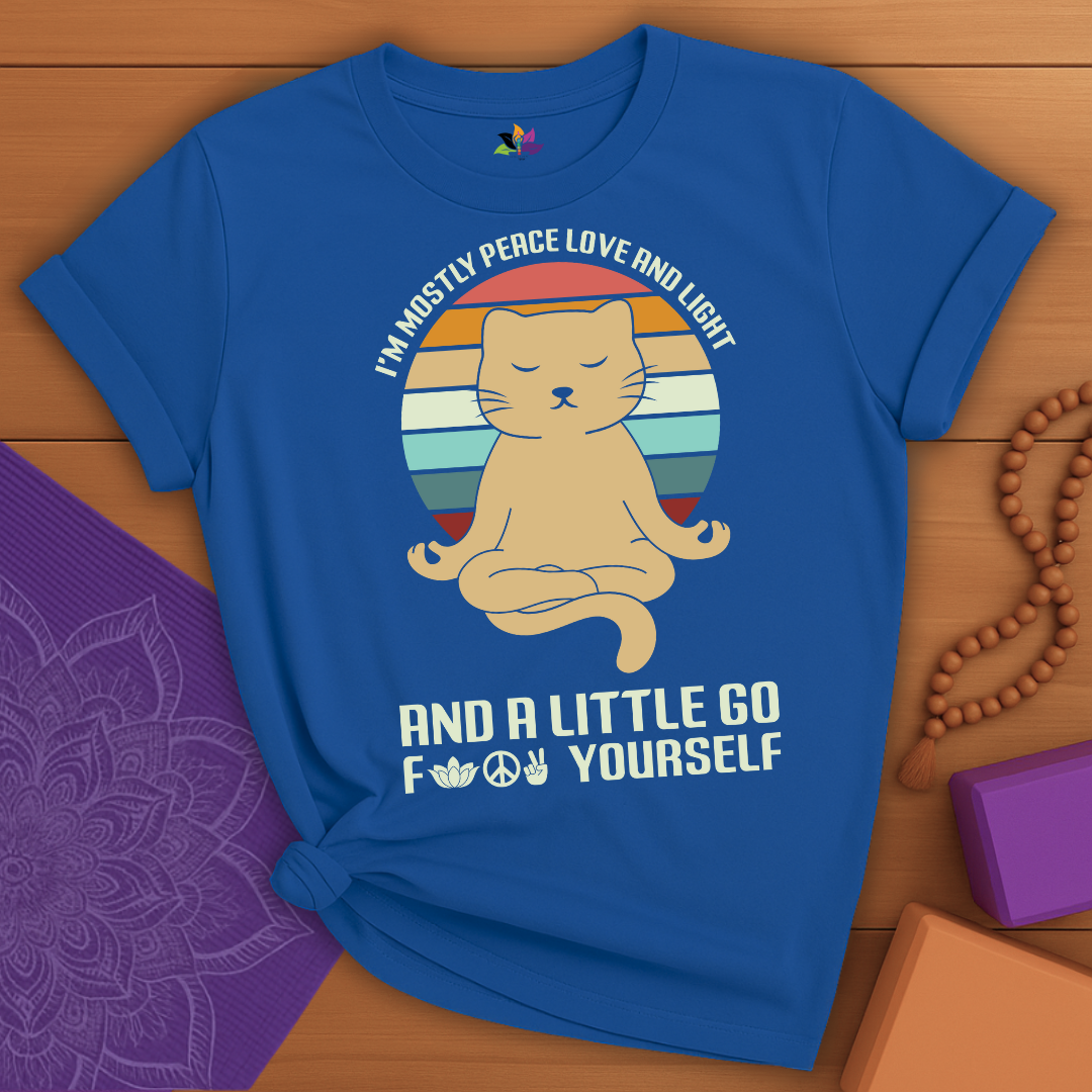 Sassy Zen Cat T-shirt