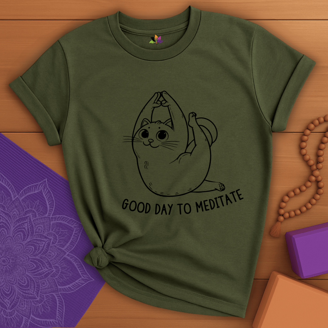 Meditative Meow T-shirt