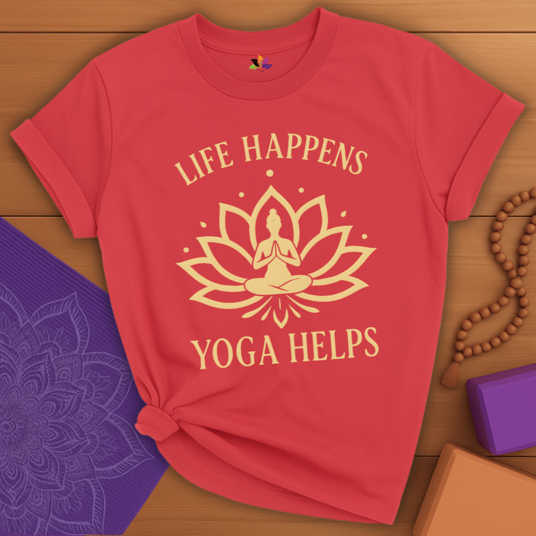 Life and Yoga T-shirt
