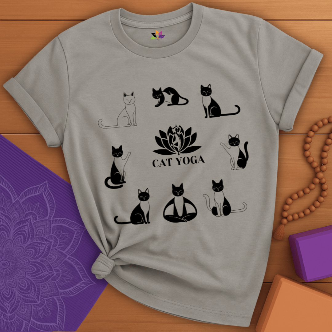 Cat Yoga T-shirt