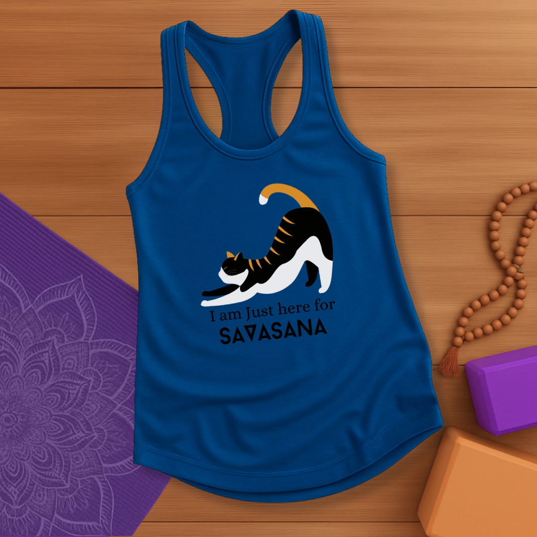 Purrfect Savasana Cat Tank Top