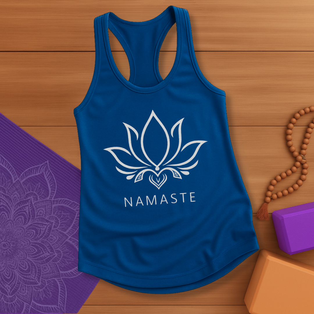 The Namaste Lotus Tank Top