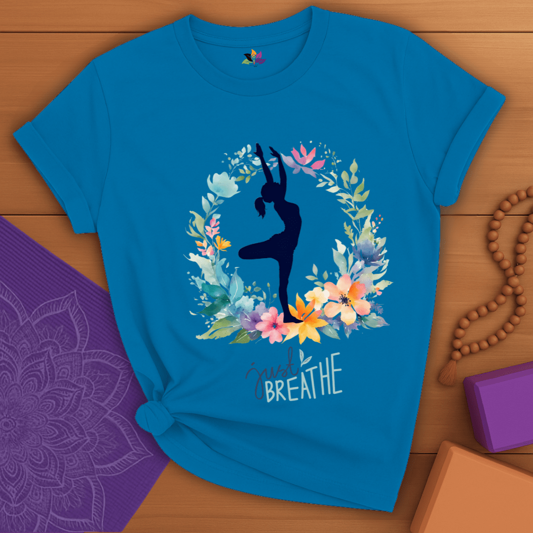Floral Yoga T-shirt