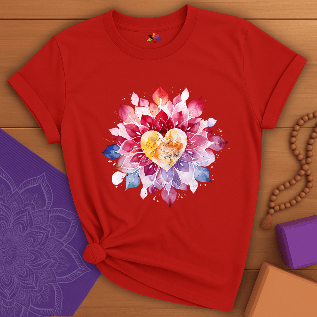 Heart Mandala T-shirt