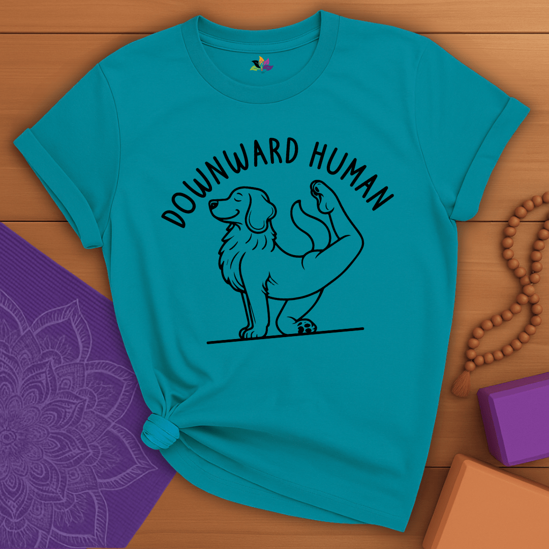 Downward Human T-shirt