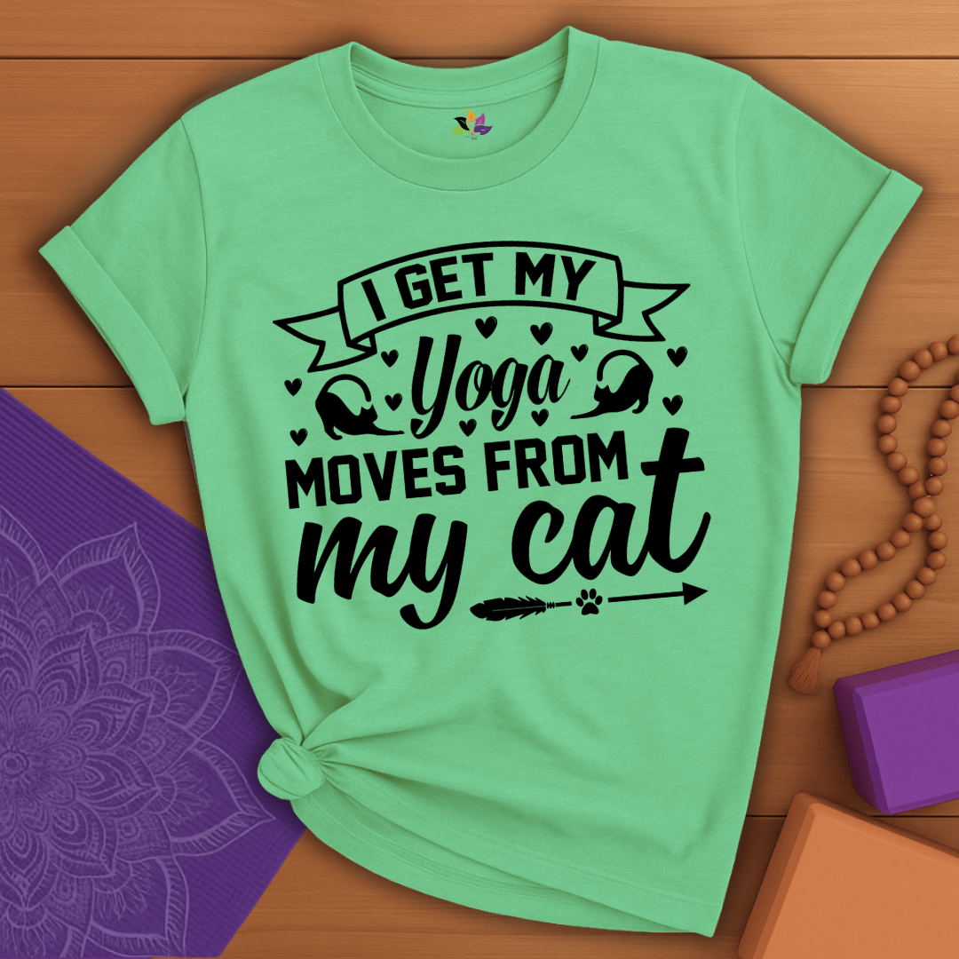 Fur-tastic Yoga Moves T-shirt