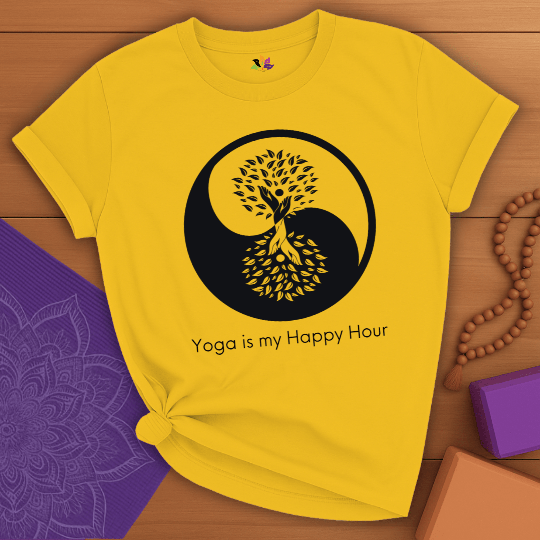 Yin Yang Joy Tree T-shirt