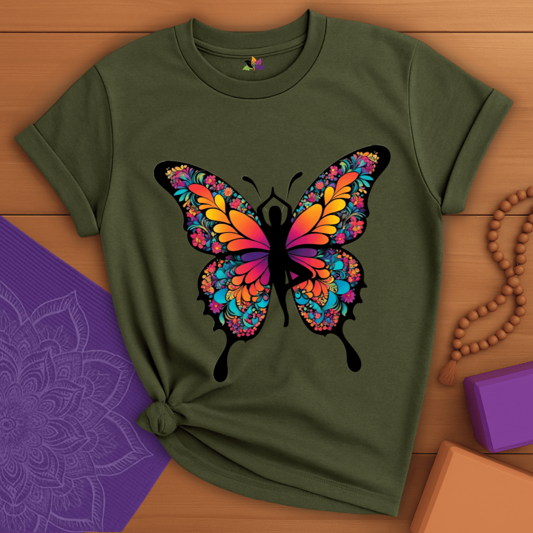 Mandala Monarch T-shirt