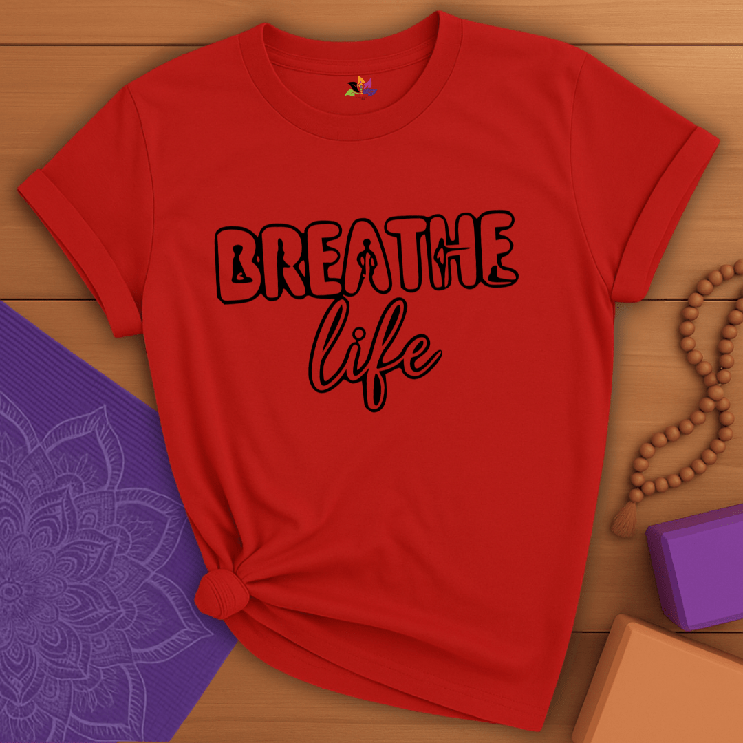 Breathe Life Yoga T-shirt