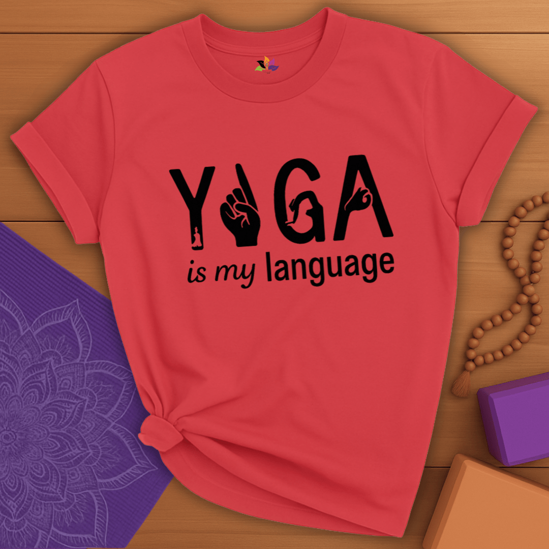 Yoga Language T-shirt