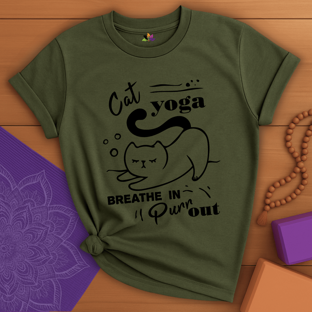 Purrposeful Yoga T-shirt