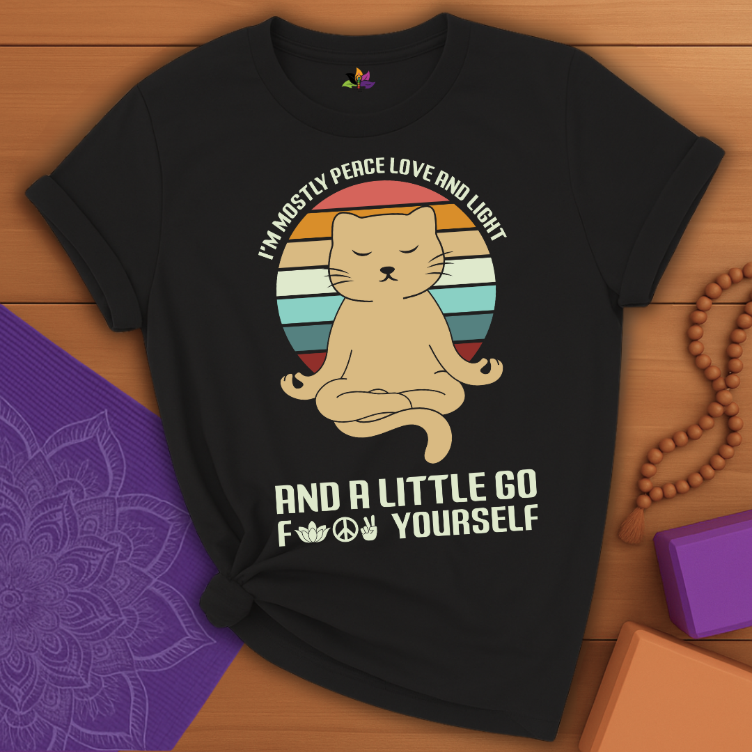 Sassy Zen Cat T-shirt