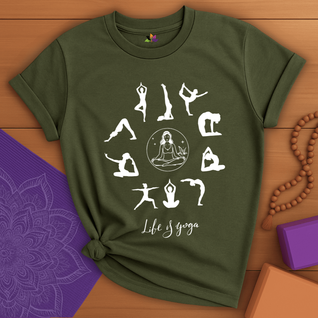 Life is Yoga T-shirt