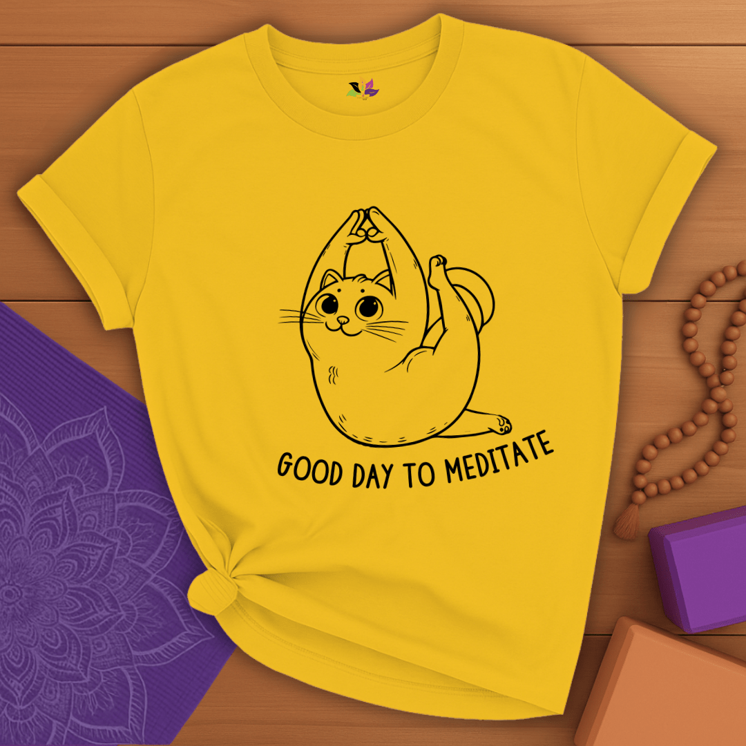 Meditative Meow T-shirt