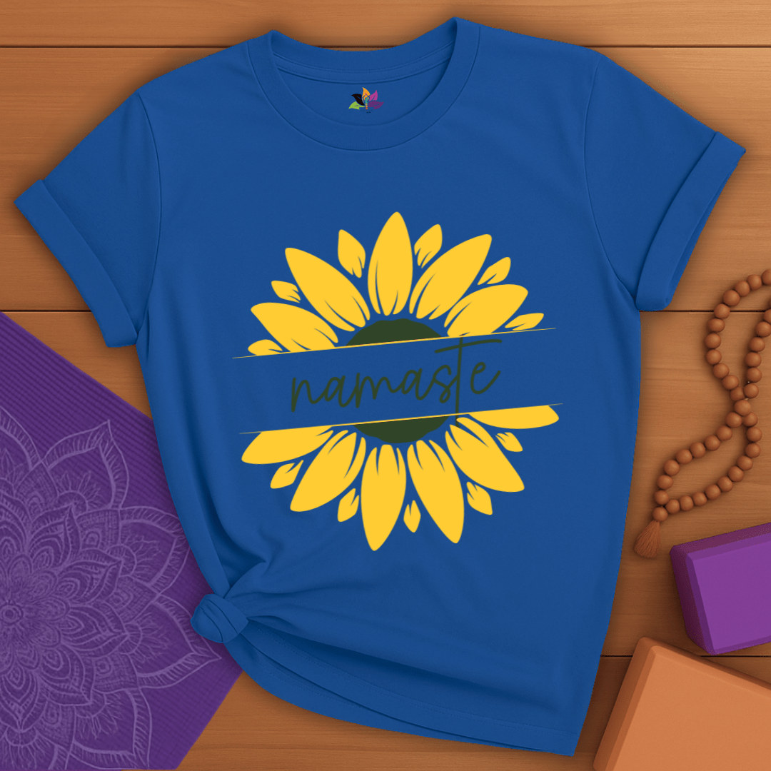Sunflower Namaste Glow T-shirt