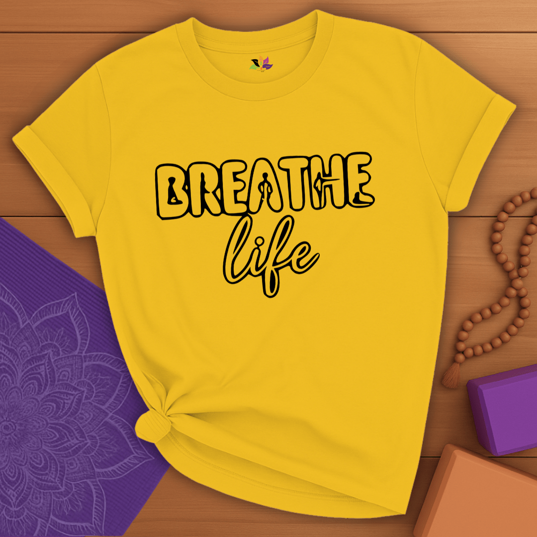 Breathe Life Yoga T-shirt