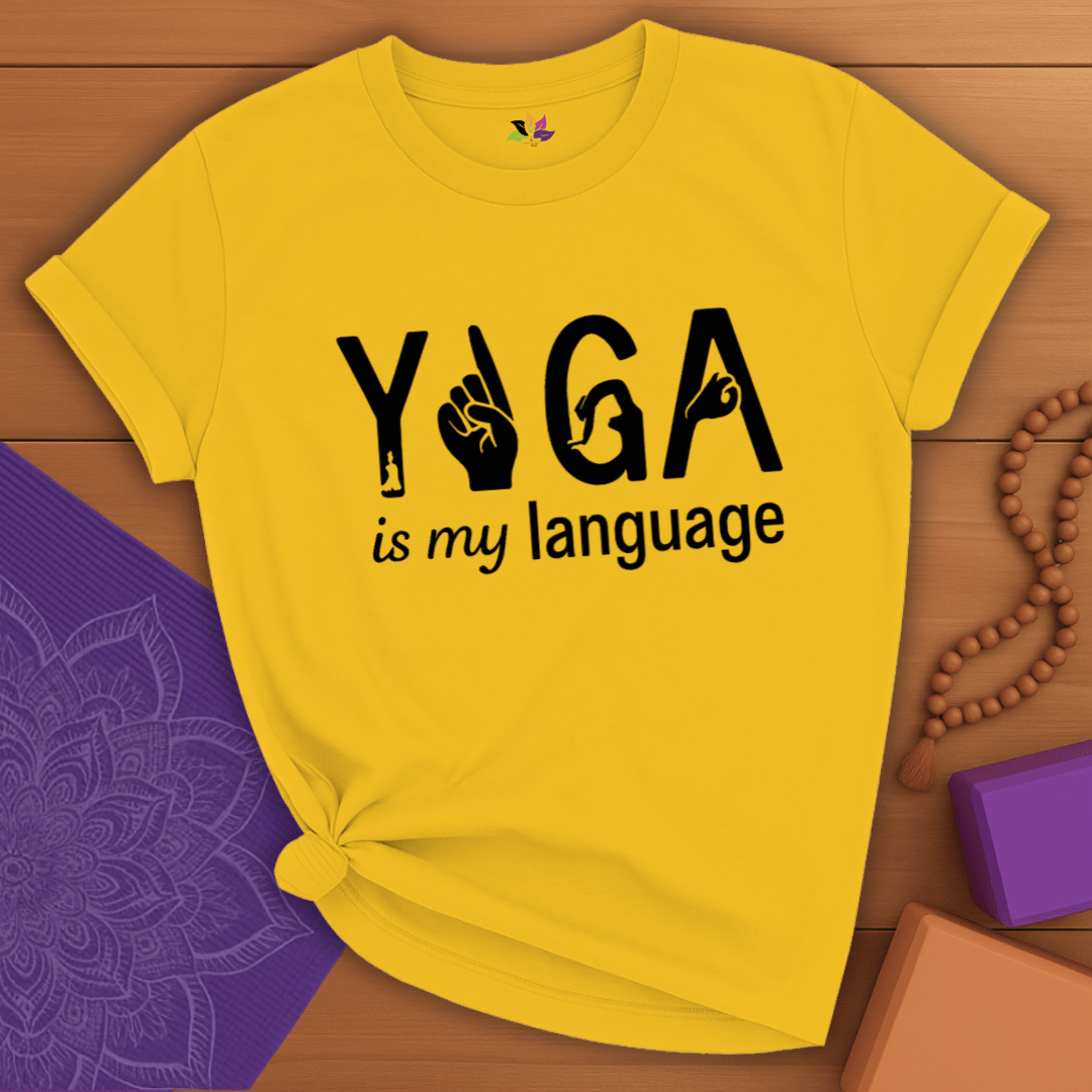 Yoga Language T-shirt