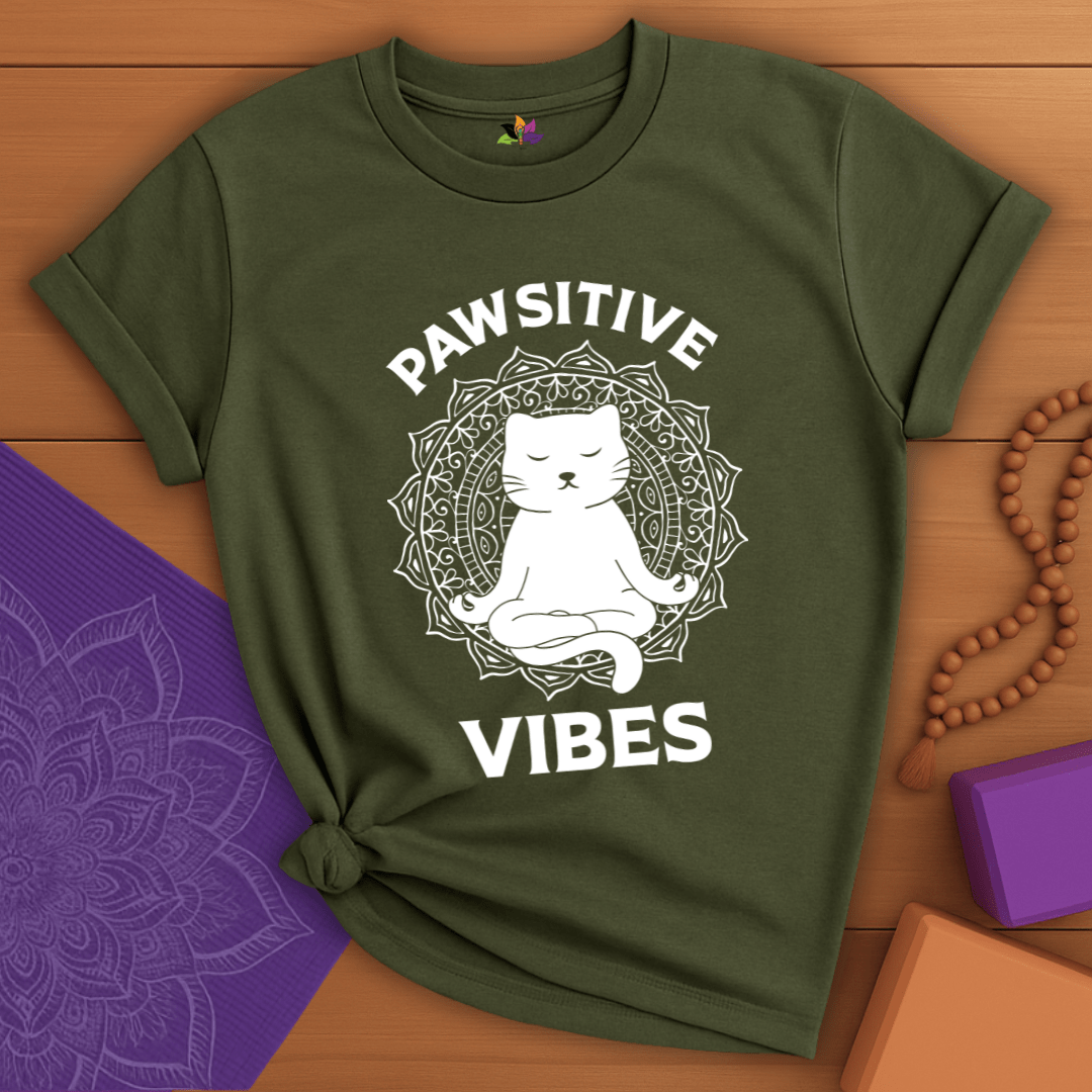 Pawsitive vibes T-shirt