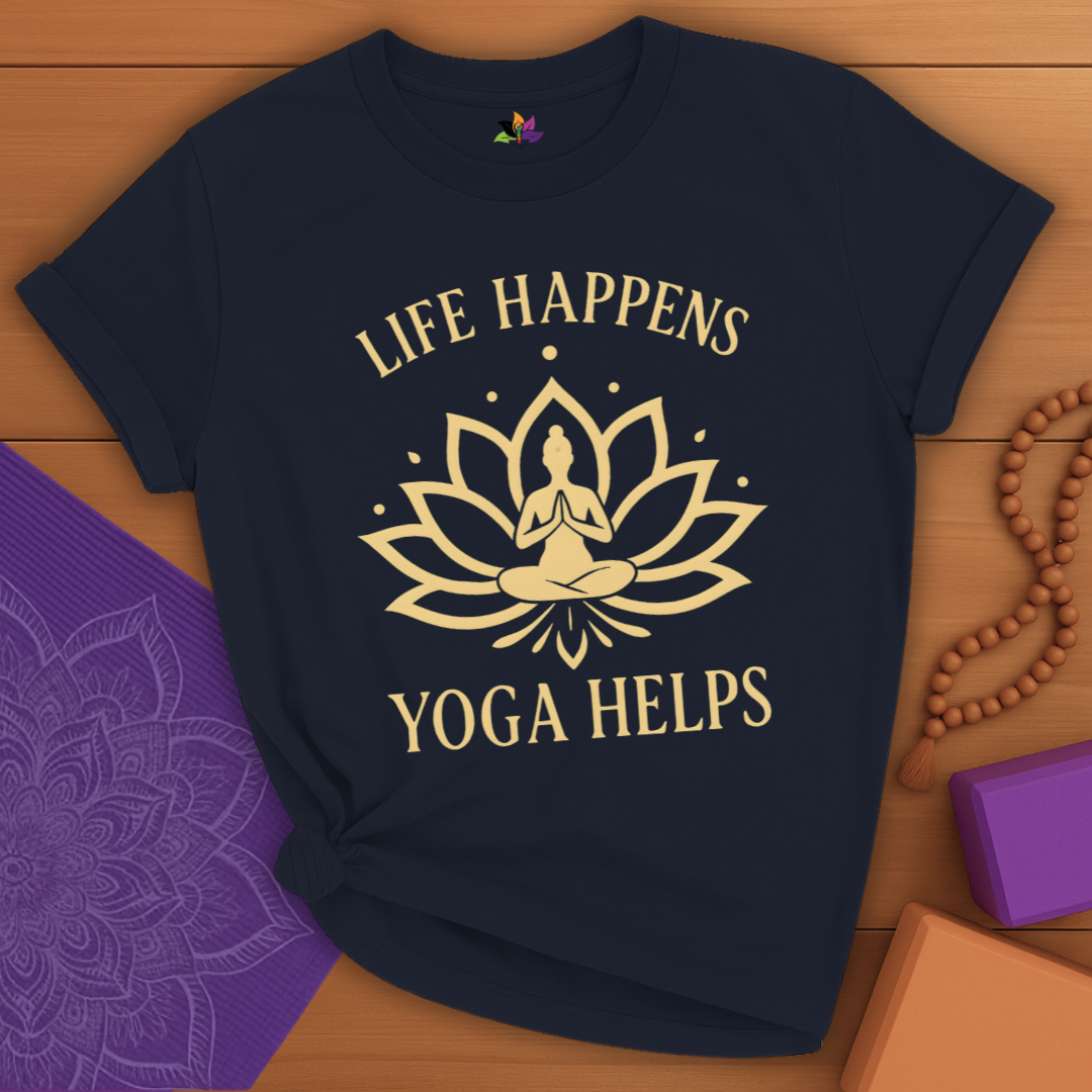 Life and Yoga T-shirt